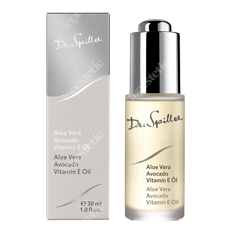 Dr Spiller Aloe Vera Avocado Vitamin E Oil Przeciwzmarszczkowy olejek na bazie oleju z awokado, z róży damasceńskiej 30 ml