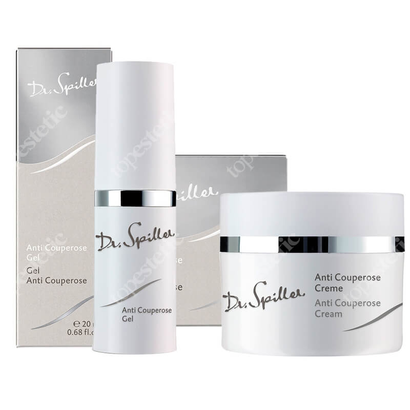 Dr Spiller Anti Couperose Set ZESTAW Żel wzmacniający naczynia krwionośne 20 ml + Krem do cer naczyniowych 50 ml