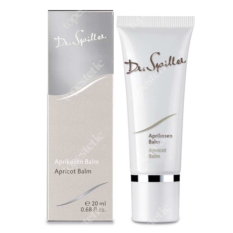 Dr Spiller Apricot Balm Balsam z olejem z pestek brzoskwini, kiełków pszenicy i witaminą E, 20 ml