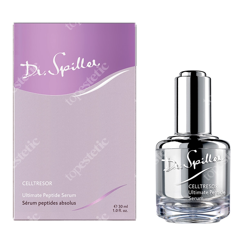 Dr Spiller Celltresor Ultimate Peptide Serum Serum z kompleksem peptydów, wzmacniające strukturę skóry i ujędrniające kontury twarzy 30 ml