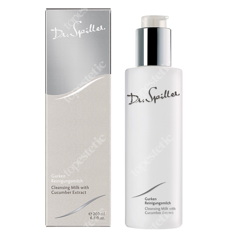Dr Spiller Cleansing Milk With Cucumber Extract Mleczko z ekstraktem z ogórka dla cery tłustej, mieszanej 200 ml