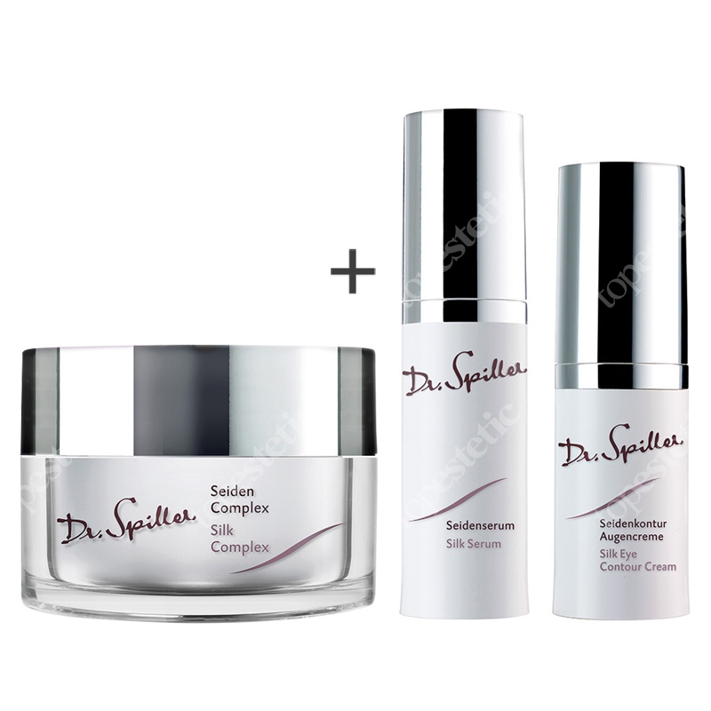 Dr Spiller Luxury Silk ZESTAW Krem 50 ml + Regenerujące serum 30 ml + Rewitalizujący krem pod oczy 20 ml