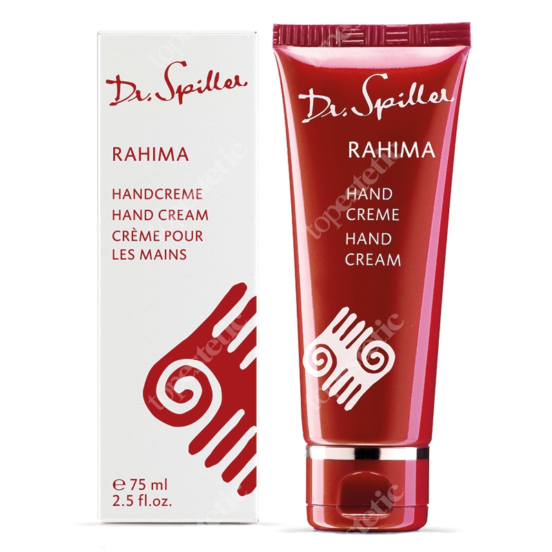 Dr Spiller Rahima Hand Cream Krem do pielęgnacji skóry rąk z masłem mango, olejem marula, ekstraktem z kwiatów niebieskiego lotosu 75 ml