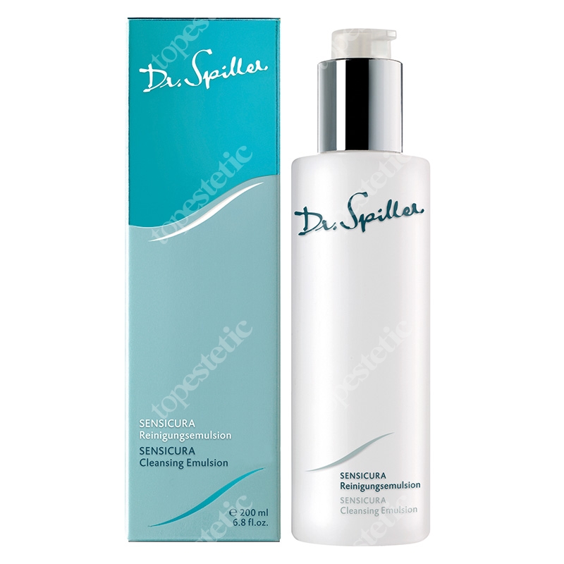 Dr Spiller Sensicura Cleansing Emulsion Mleczko do demakijażu z wyciągiem z kory magnolii, pantenolem, alantoiną 200 ml
