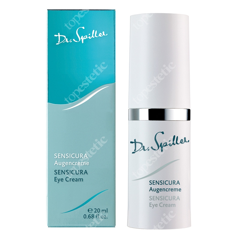 Dr Spiller Sensicura Eye Cream Krem pod oczy z wyciągiem z kory magnolii, witaminą F, C i E, kwasem hialuronowym 20 ml