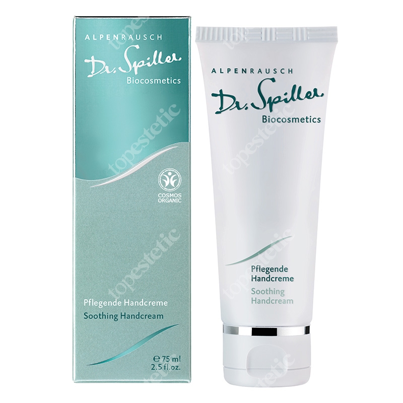 Dr Spiller Soothing Handcream Regenerujący krem do rąk z olejem lnianym i z nasion krokosza barwierskiego, 75 ml