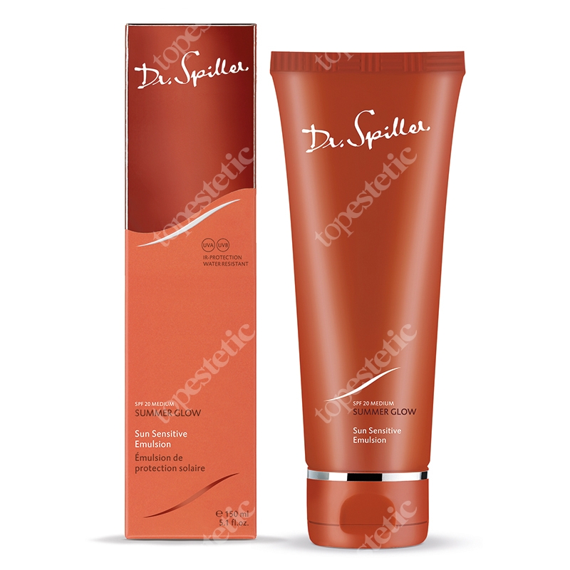 Dr Spiller Sun Sensitive Emulsion SPF 20 Wodoodporna emulsja do twarzy i ciała SPF 20 150 ml