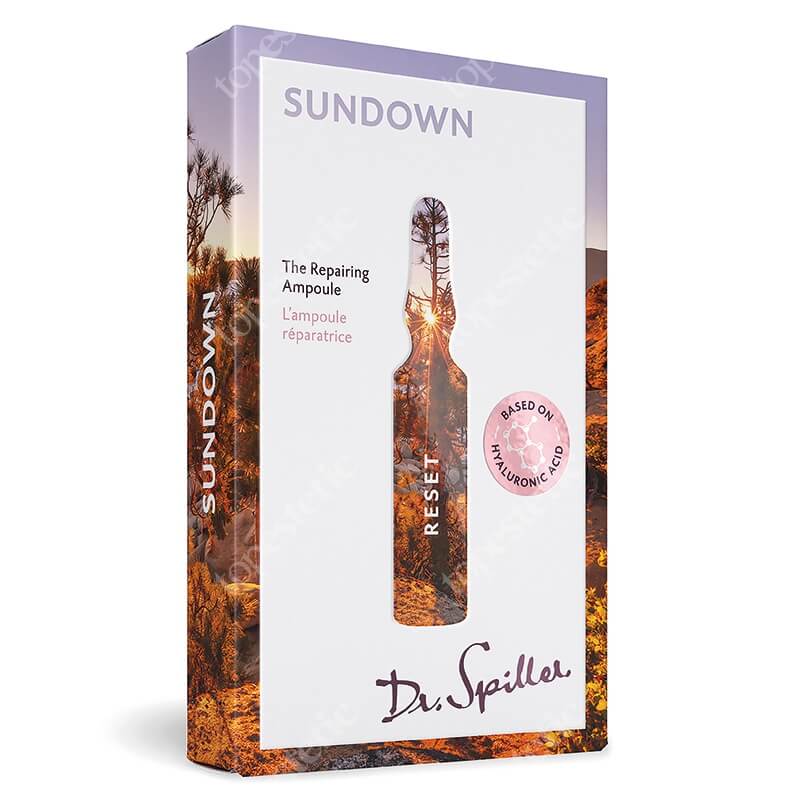 Dr Spiller Sundown The Repairing Ampoule Ampułki wyciszenie 7 x 2 ml