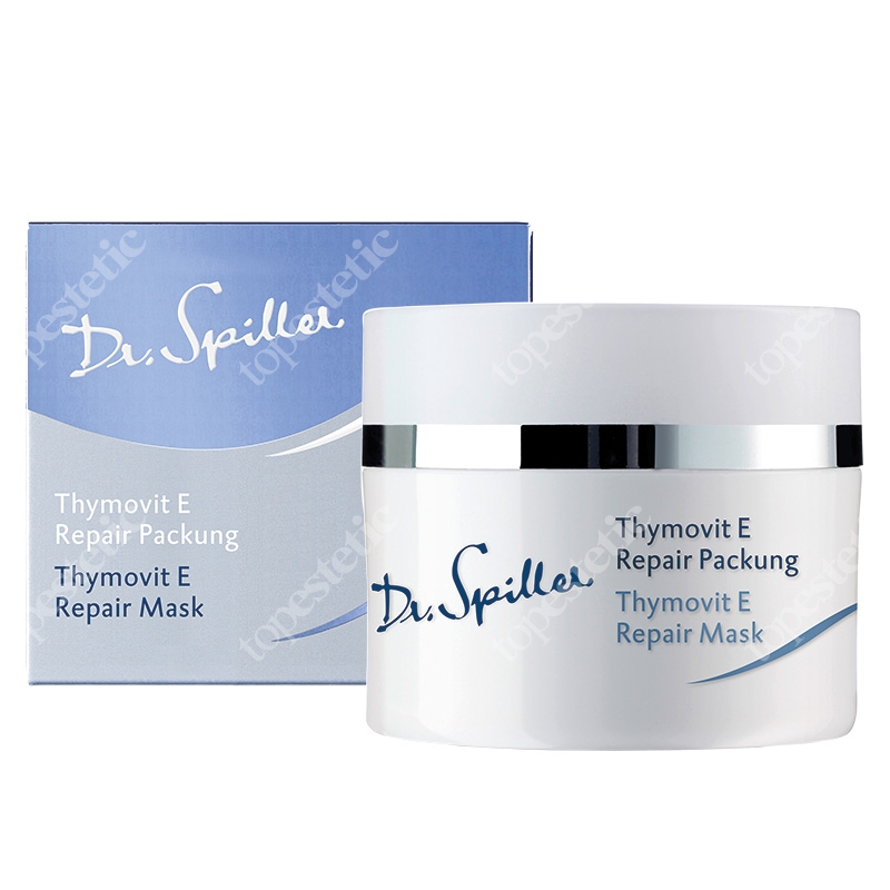Dr Spiller Thymovit E Repair Mask Kremowa maska z tymiankiem, algami Aosa, witaminą E i C oraz olejem z pestek winogron 50 ml