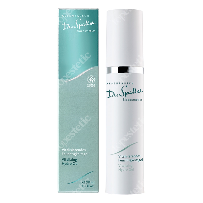 Dr Spiller Vitalizing Hydro Gel Rewitalizujący żel z ekstraktem z ziół alpejskich oraz z kwasem hialuronowym i argininą – dla cery suchej, dojrzałej 50 ml