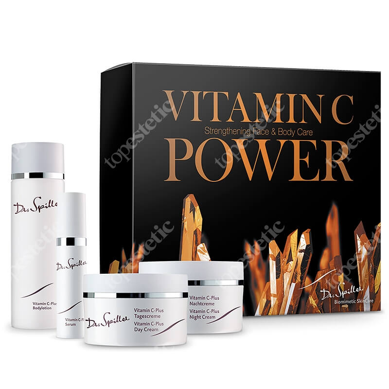 Dr Spiller Vitamin C Power ZESTAW Serum 10 ml + Krem na dzień 30 ml + Krem na noc 30 ml + Balsam do ciała 100 ml
