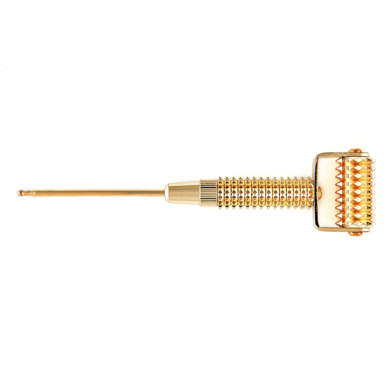 Easy Livin Gold Derma Roller Roller z miedzi niwelujący zmęczenie i stres 1 szt.