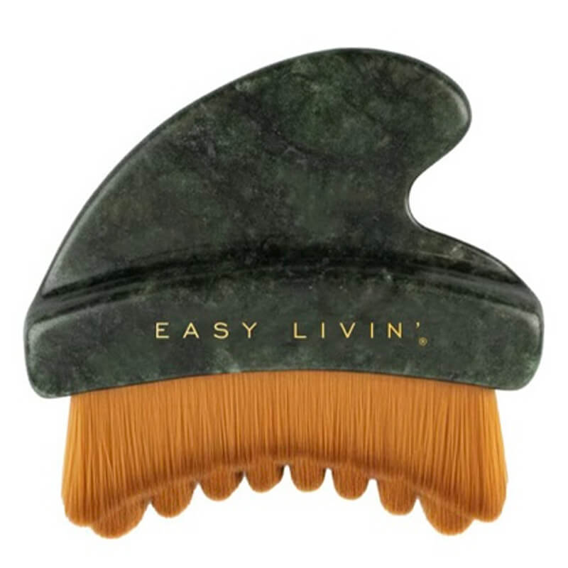 Easy Livin Lymphatic Massage Brush Szczotka do masażu limfatycznego twarzy, szyi i dekoltu 1 szt