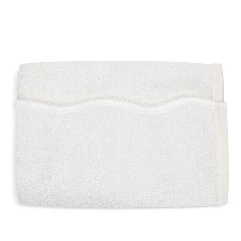 Easy Livin Ręcznik SPA z Falbanką do Twarzy Ręcznik do twarzy z wiskozy bambusowej i alg SeaCELL® OEKO-TEX 1 szt