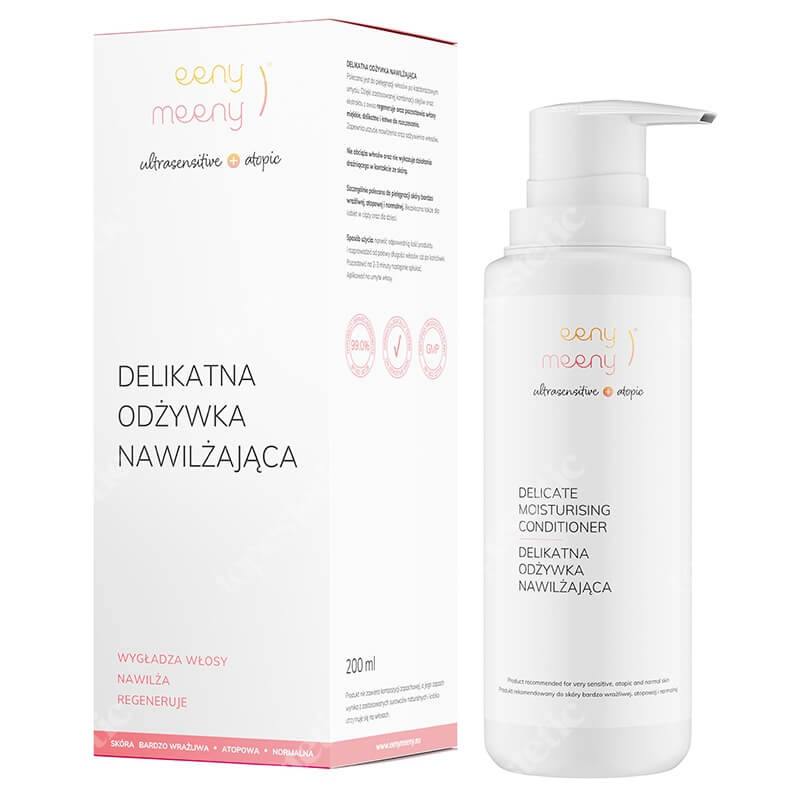 Eeny meeny Delikatna Odżywka Nawilżająca Pielęgnacja włosów po każdym umyciu 200 ml