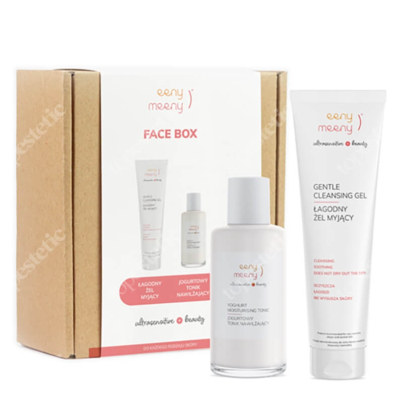 Eeny meeny Face Box ZESTAW Żel myjący do twarzy 100 ml + Tonik nawilżający 100 ml