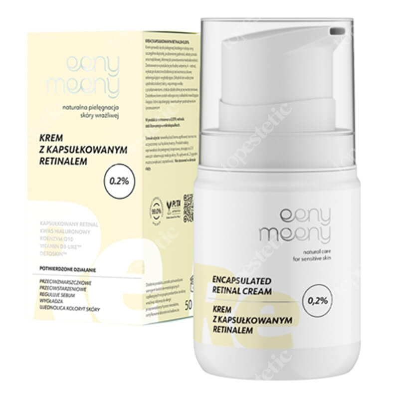 Eeny meeny Krem z Kapsułkowym Retinalem 0,2% Naturalna pielęgnacja skóry wrażliwej 50 ml