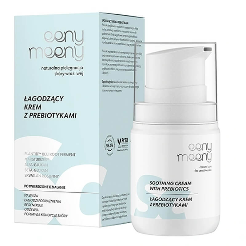 Eeny meeny Soothing Cream With Prebiotics Łagodzący krem z prebiotykami 50 ml
