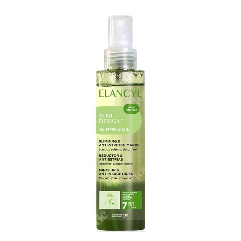 Elancyl Slim Design Slimming Oil Olejek antycellulitowy i przeciwko rozstępom 150 ml