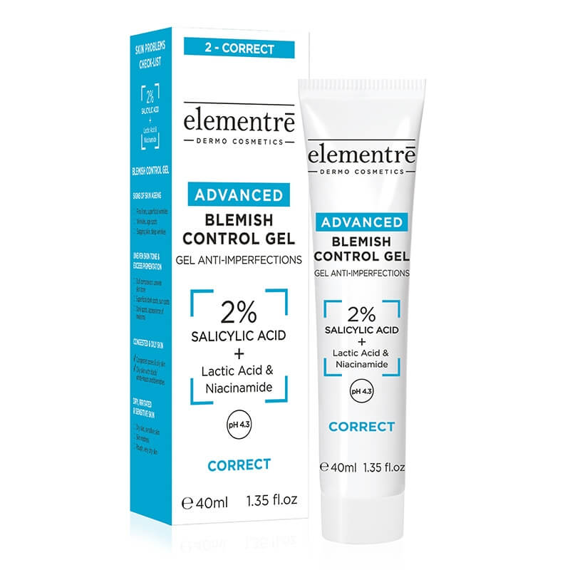 Elementre Blemish Control Gel Żel przeciwtrądzikowy 40 ml