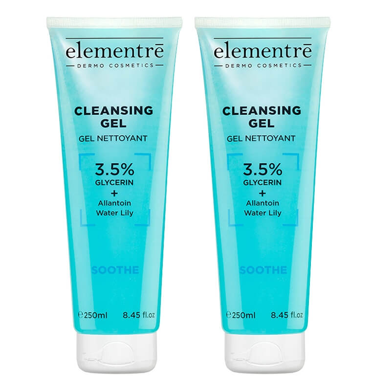 Elementre Cleansing Gel x 2 ZESTAW Żel oczyszczający 250 ml x 2
