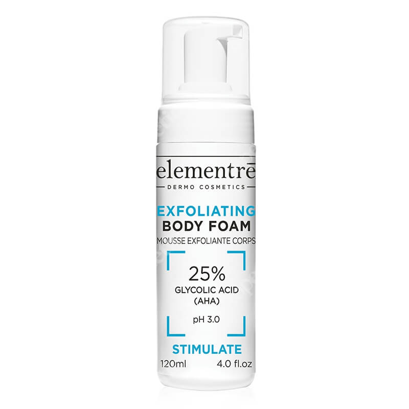 Elementre Exfoliating Body Foam Oczyszczająca pianka do ciała 120 ml