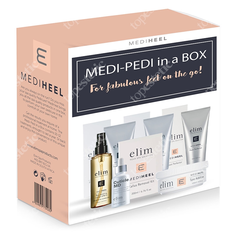 Elim Medi Pedi in A Box ZESTAW do kompleksowej pielęgnacji stóp 1 szt