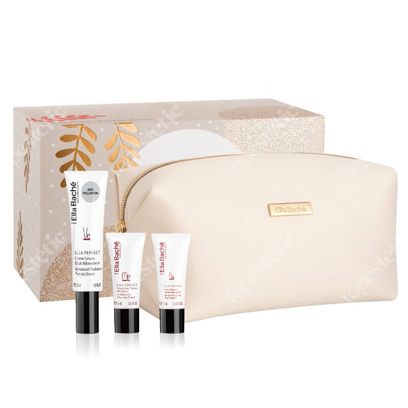 Ella Bache Radiance 2021 ZESTAW Antyoksydacyjny krem pomidorowy 50 ML + Pomidorowy peeling 15 ml + Pomidorowa pianka myjąca 15 ml