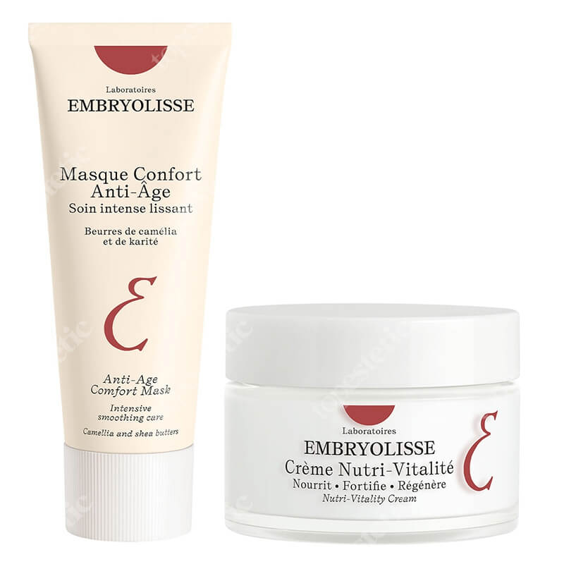 Embryolisse Anti Age Care ZESTAW Globalna pielęgnacja przeciwstarzeniowa 50 ml + Maska przeciwzmarszczkowa 60 ml
