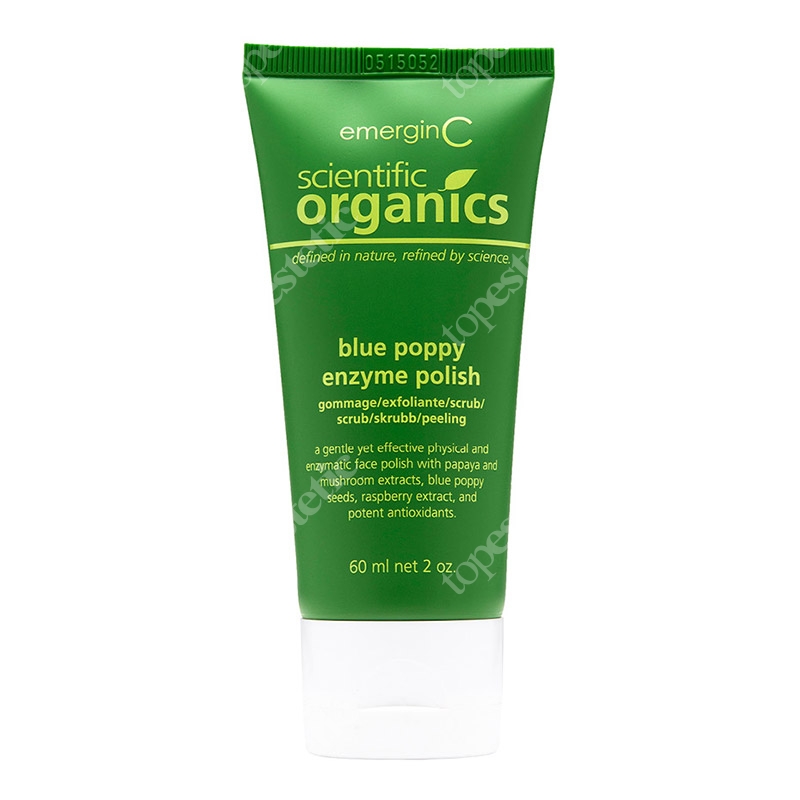 EmerginC Blue Poppy Enzyme Brightening Polish Rozjaśniający peeling mechaniczny i enzymatyczny 60 ml