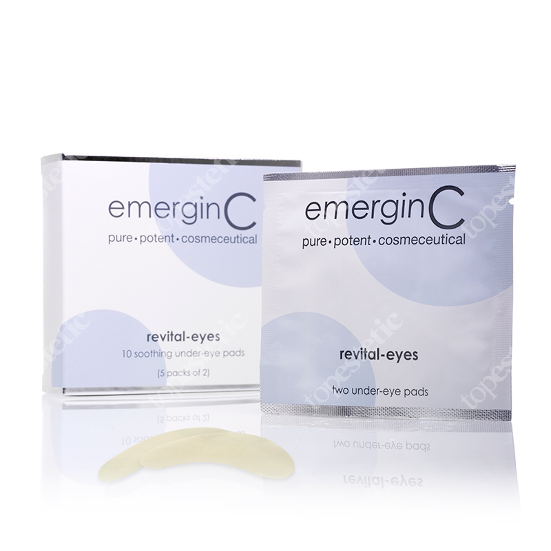 EmerginC Revital-Eyes Mask Kojąca, żelowa maska pod oczy 5 szt.