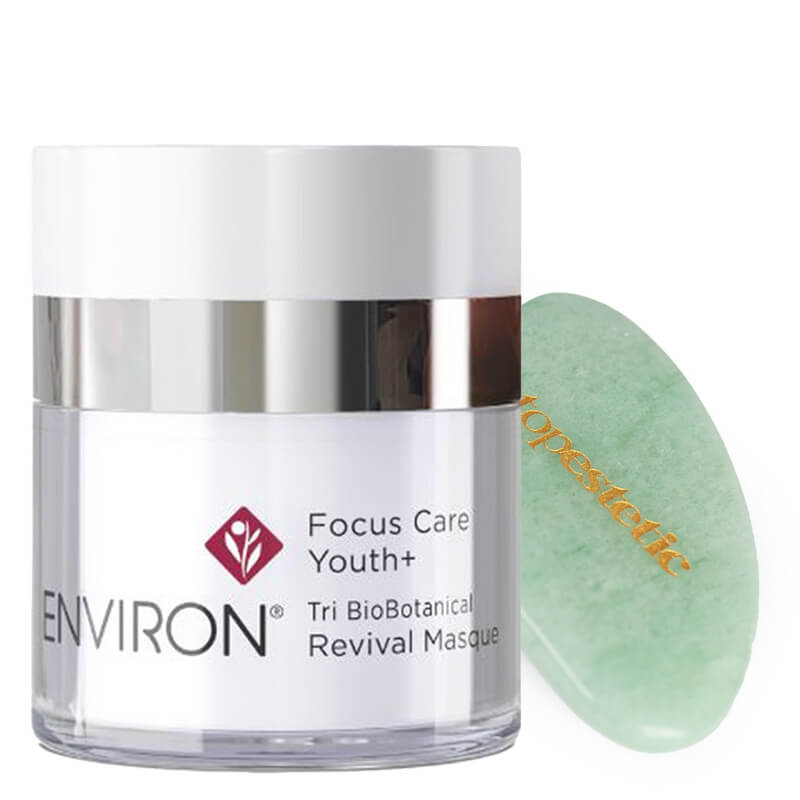 Environ Revival Masque + Płytka Gua Sha Topestetic ZESTAW Maska intensywnie rewitalizująca 50 ml + Płytka z jadeitu 1 szt