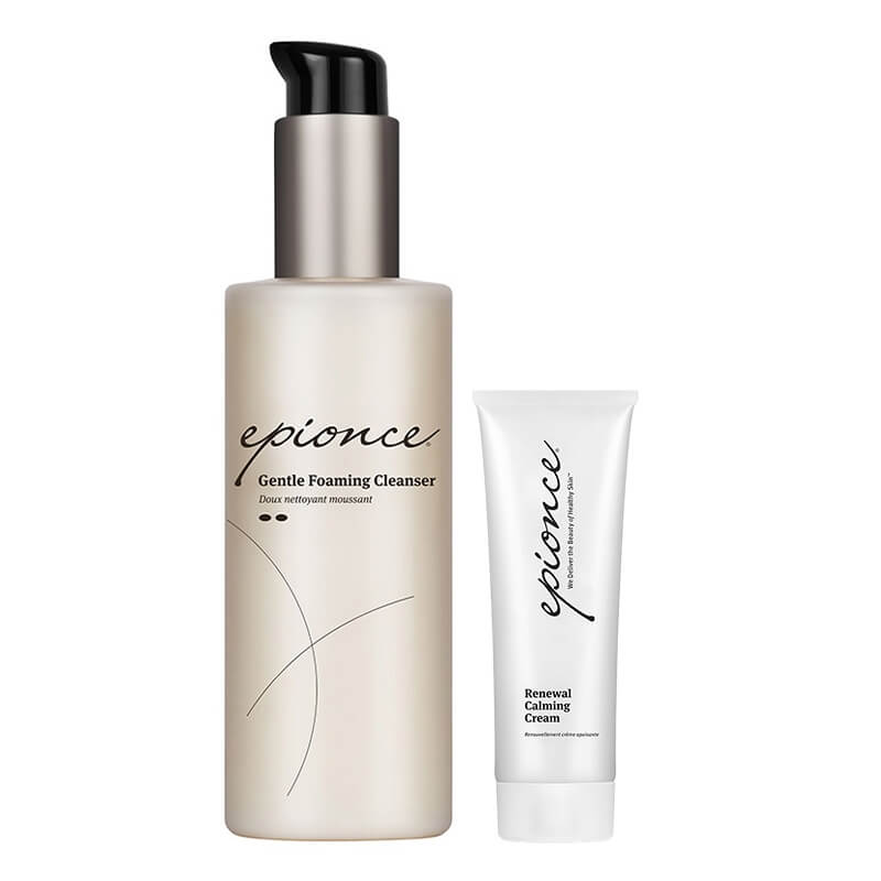 Epionce Clean And Calm Duo ZESTAW Pianka oczyszczająca 170 ml + Rewitalizujący krem kojący 75 g