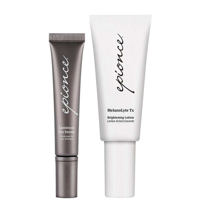 Epionce Luminous Skin ZESTAW Serum rozświetlające pod oczy 15 ml + Krem rozjaśniający 30 ml