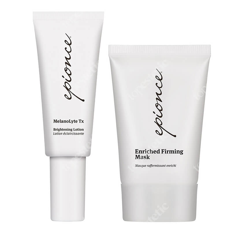 Epionce MelanoLyte Tx + Enriched Firming Mask ZESTAW Krem rozjaśniający 30 ml + Maska ultra kojąca 30 g