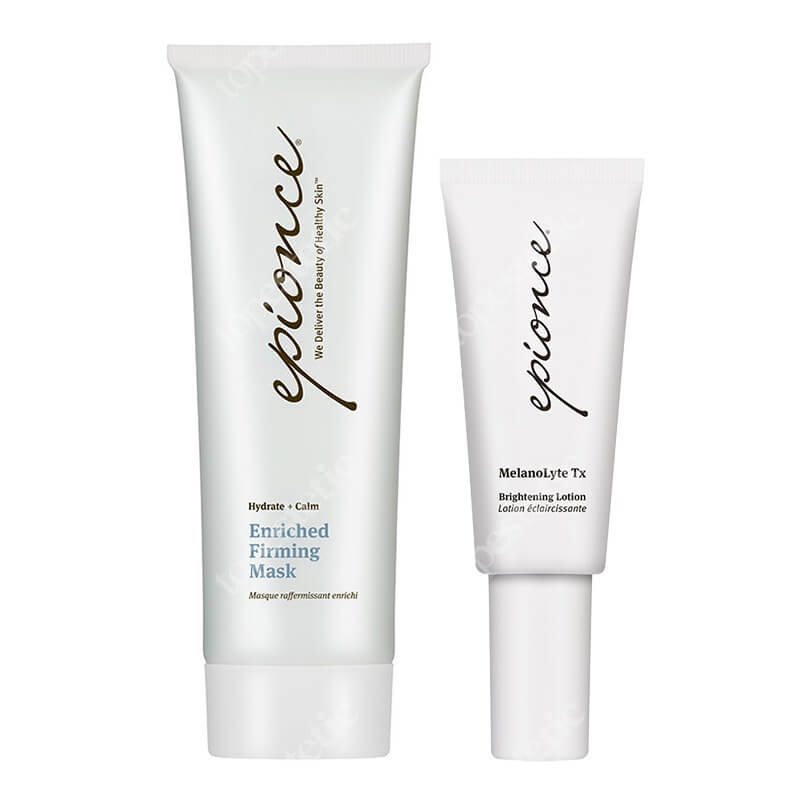 Epionce MelanoLyte Tx + Enriched Firming Mask ZESTAW Krem rozjaśniający 30 ml + Maska ultra kojąca 75 g