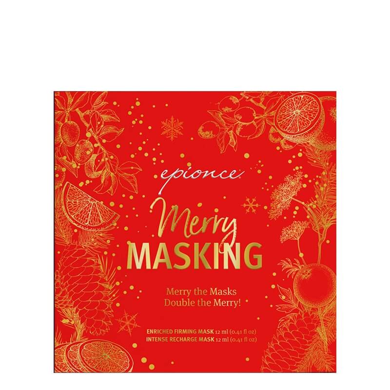 Epionce Merry Masking ZESTAW Maska ultra kojąca 12 g + Maska intensywnie regenerująca 12 g