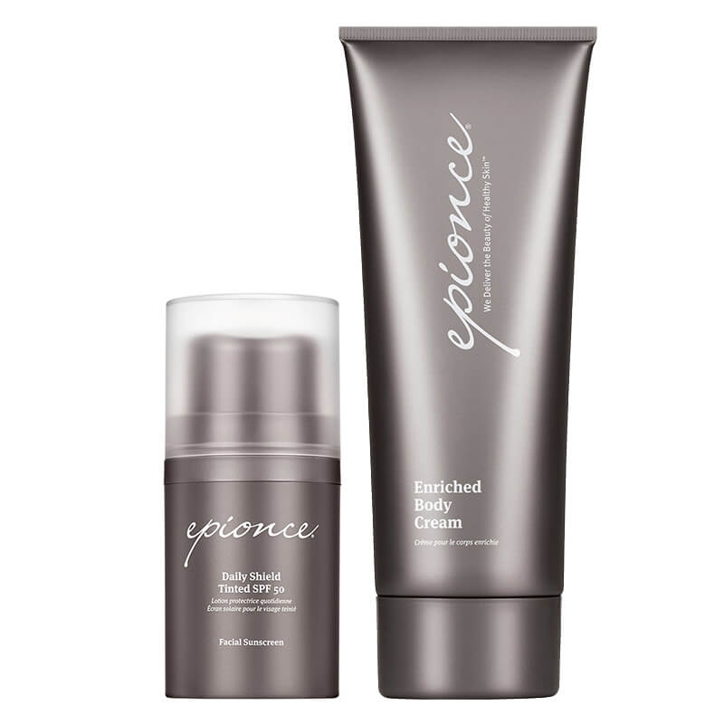 Epionce Sommer Skin Set ZESTAW Odżywczy krem do ciała 230 ml + Emulsja ochronna SPF 50 50 ml