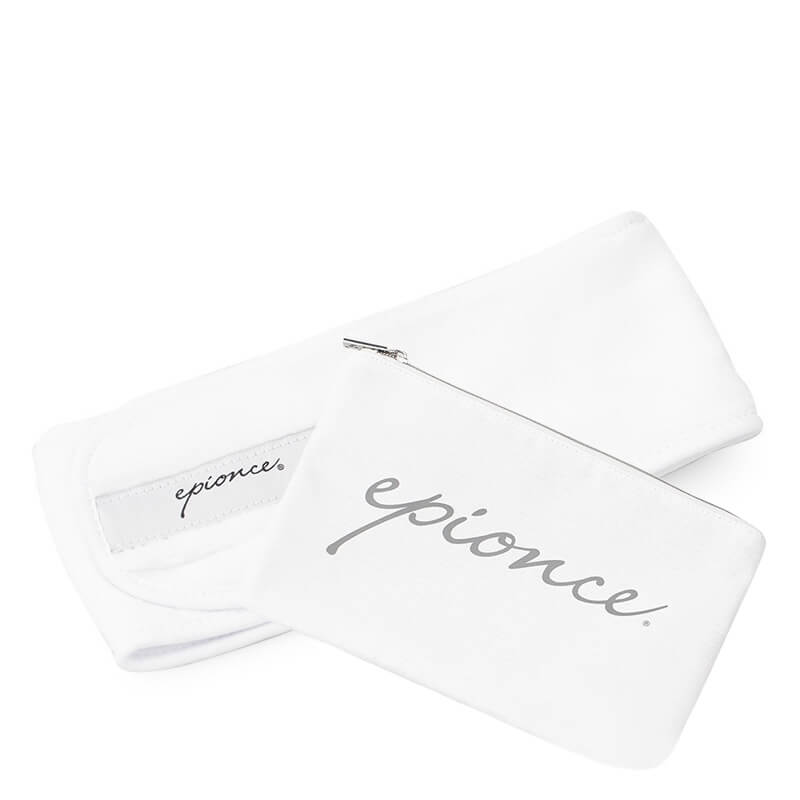 Epionce Spa Headband + Cosmetic Bag ZESTAW Kosmetyczka 1 szt + Opaska na głowę 1 szt