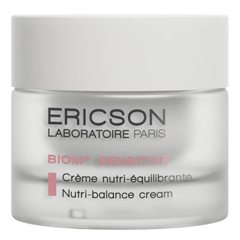 Ericson Laboratoire Biom+Sensitive Nutri Balance Cream Odżywczy krem kojąco-wzmacniający z postbiotykiem 50 ml