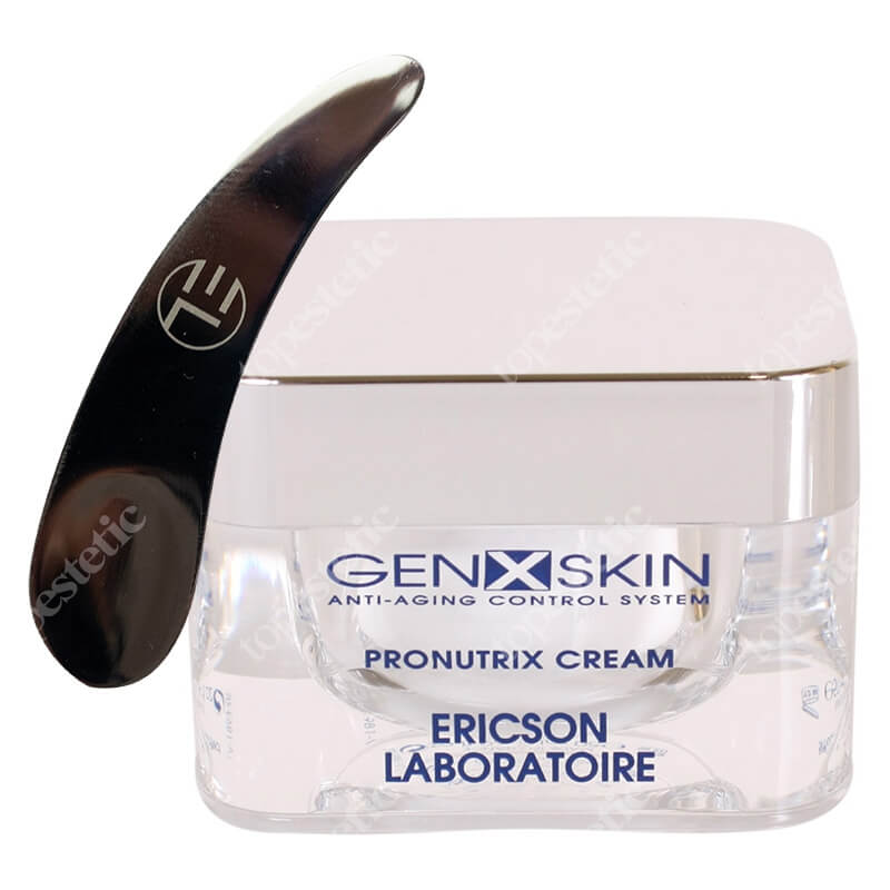 Ericson Laboratoire Genxskin Pronutrix Cream + Szpatułka ZESTAW Krem odżywczo-odbudowujący 50 ml + Do nakładania kremu 1 szt