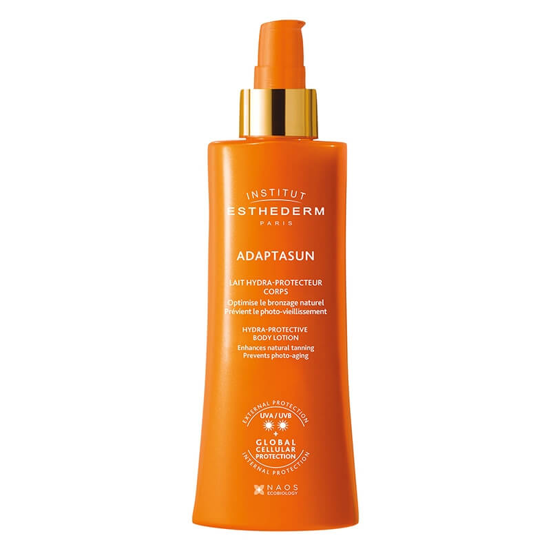 Esthederm Adaptasun Body Lotion (Normal Sun) Mleczko ochronne do ciała dla skóry normalnej przyspieszające opalanie 200 ml
