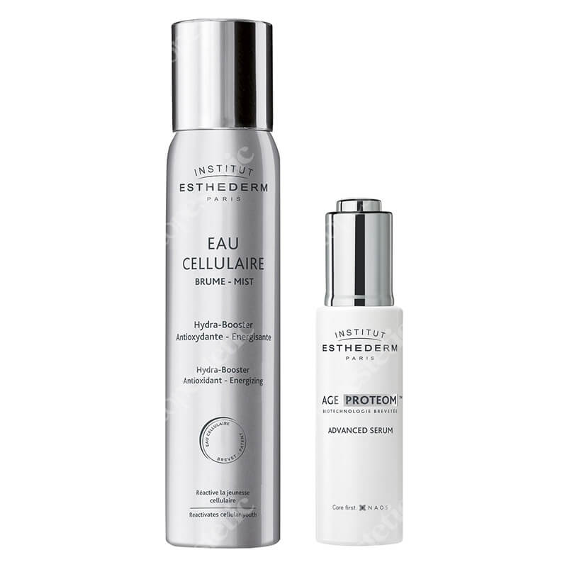 Esthederm Age Proteom Serum + Cellular Water Mist ZESTAW Serum przeciwstarzeniowe 30 ml + Woda komórkowa w mgiełce 100 ml