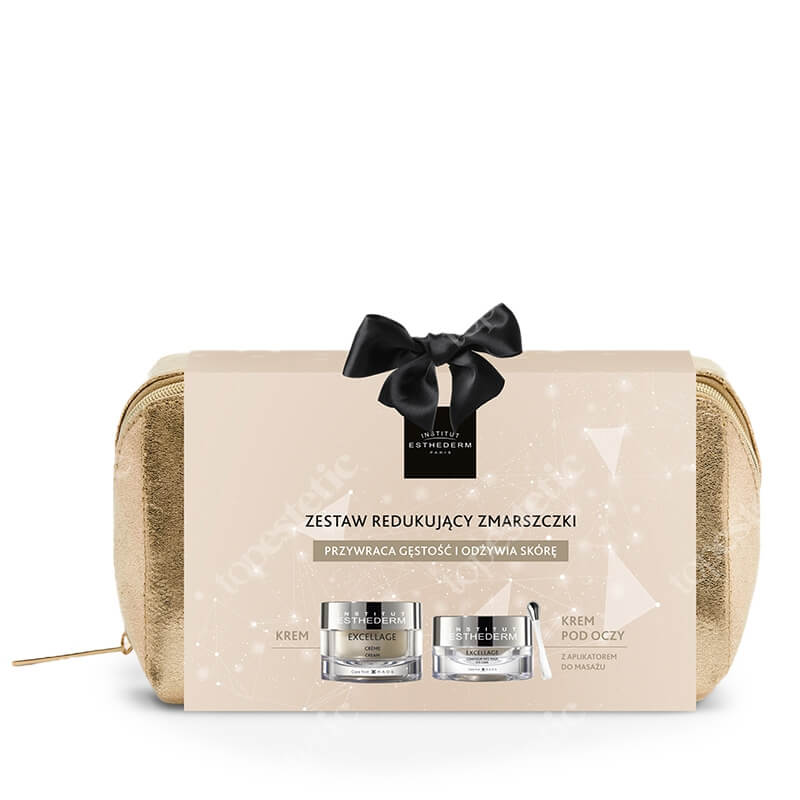 Esthederm Zestaw Redukujący Zmarszczki ZESTAW Głęboko odżywiający krem do skóry dojrzałej 50 ml + Odżywiający krem pod oczy z wygładzającym aplikatorem 15 ml