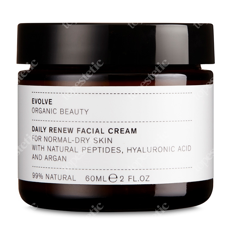 Evolve Organic Daily Renew Facial Cream Regenerujący krem do twarzy na dzień 60 ml
