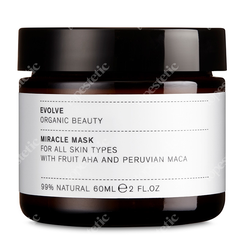 Evolve Organic Miracle Mask Cudowna maska złuszczająca 60 ml