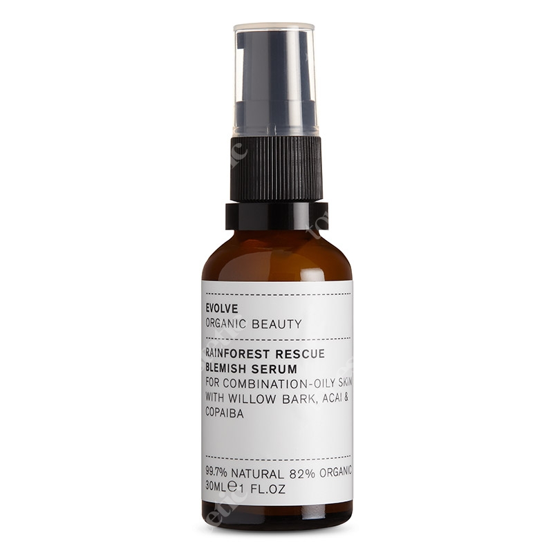 Evolve Organic Rainforest Rescue Blemish Serum Tropikalne serum do skóry problematycznej 30 ml