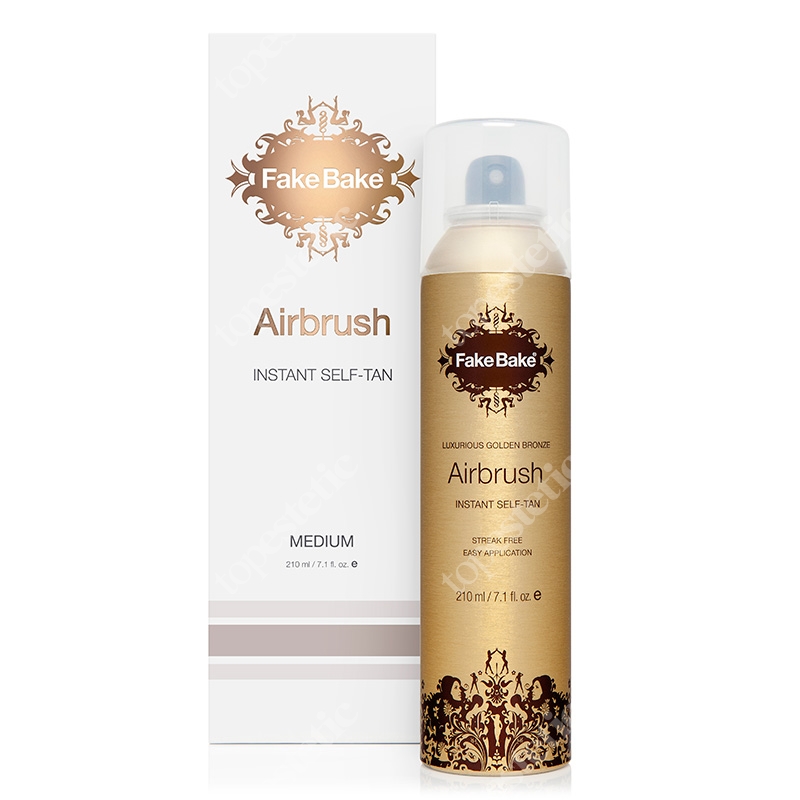 Fake Bake Airbrush Instant Self Tan - Medium Spray opalający 210 ml