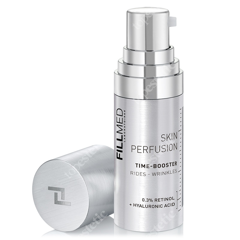 Fillmed Time Booster 0,3% Retinol Serum wygładzające drobne i głębokie zmarszczki 3 x 10 ml
