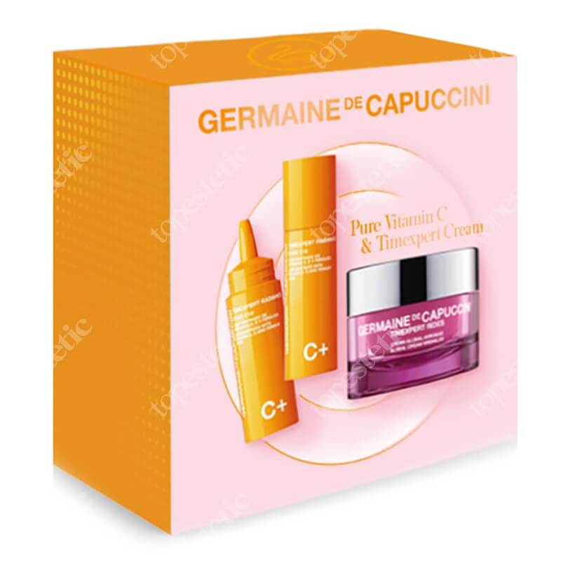 Germaine de Capuccini Box Rides Rich ZESTAW Serum 2 x 15 ml + Krem przeciwzmarszczkowy dla skóry suchej 50 ml